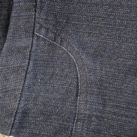 SOFT SURROUNDINGS SUPER STRETCH STRAIGHT ANKLE PULL ON DENIM JEANS. SIZE XL - Picture 7 of 9